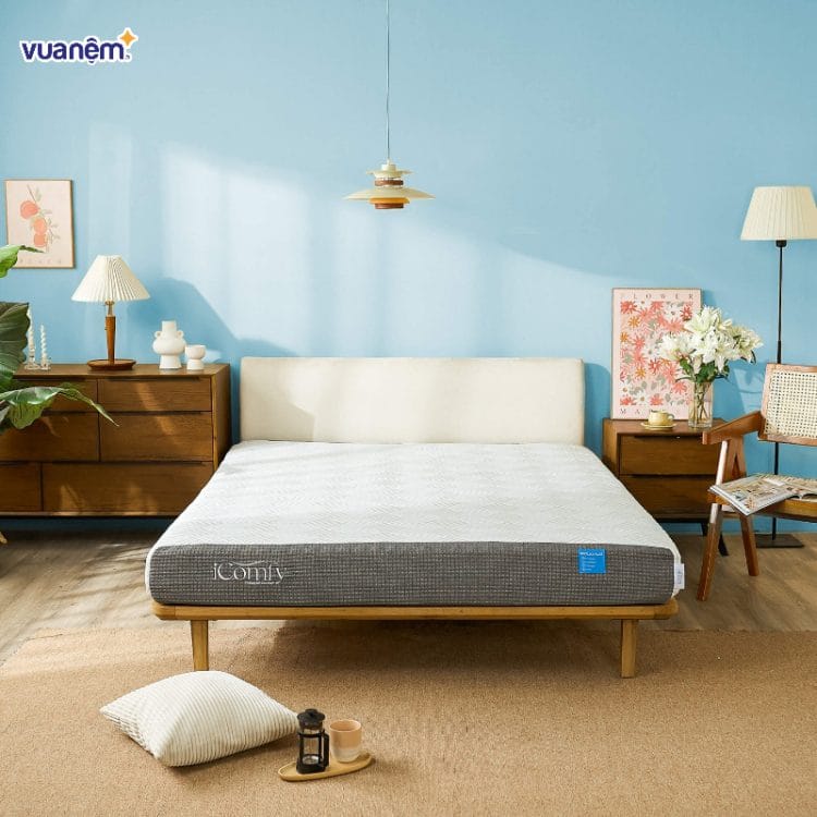 Nệm foam iComfy Coolax Plus nâng cấp điều hòa thân nhiệt