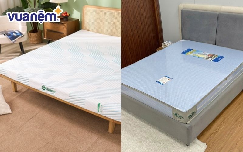 Bạn nên cân nhắc cách chọn nệm cao su thiên nhiên hoặc nệm cao su tổng hợp