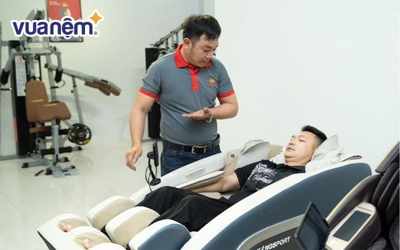 Lưu ý tuân theo hướng dẫn cách sử dụng ghế massage