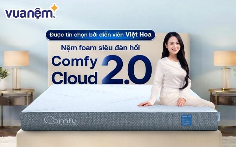 Nệm foam Comfy Cloud 2.0