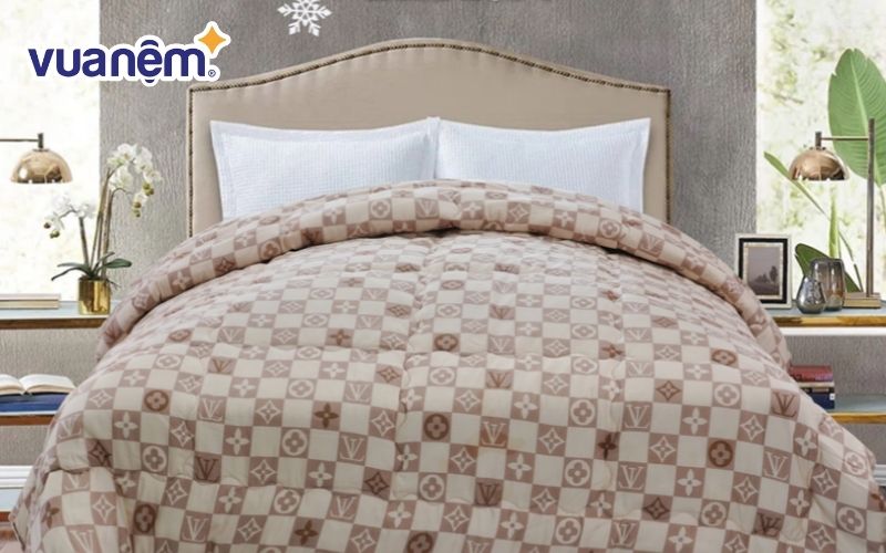 Chăn đông Kim Cương 2m2 x 2m4 Tencel Luxury