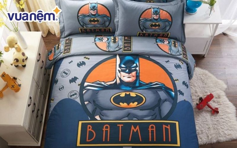 Chọn chăn siêu nhân cho bé theo sở thích