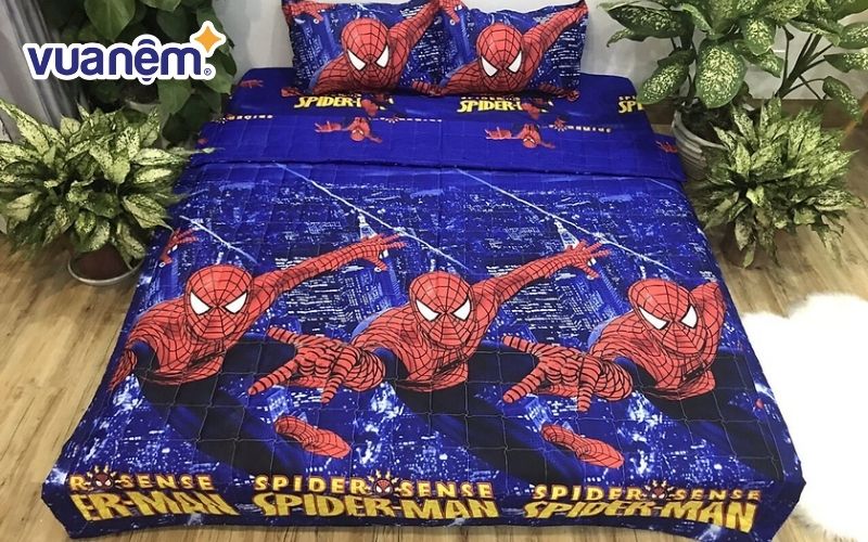 Chăn siêu nhân Spider-Man cho trẻ