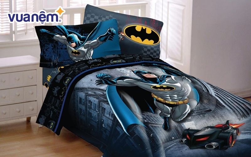 Chăn siêu nhân cho bé Batman