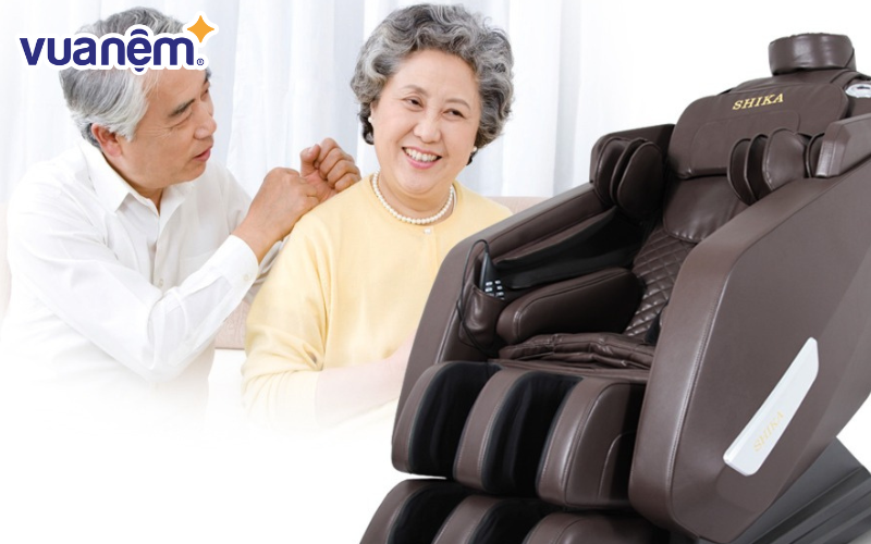 Ghế massage thích hợp cho người cao tuổi sử dụng
