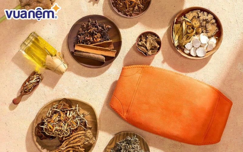 Đai chườm thảo dược mang lại nhiều lợi ích sức khỏe cho người dùng
