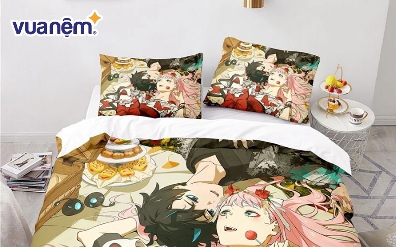 Chọn mẫu gối anime có hình ảnh in sắc nét