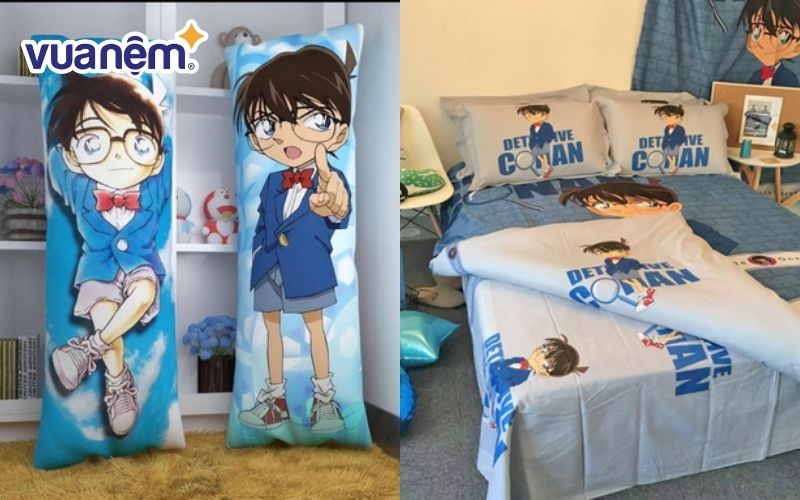 Gối anime Conan