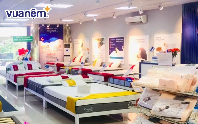 Mua gối ngủ chất lượng tại Vua Nệm