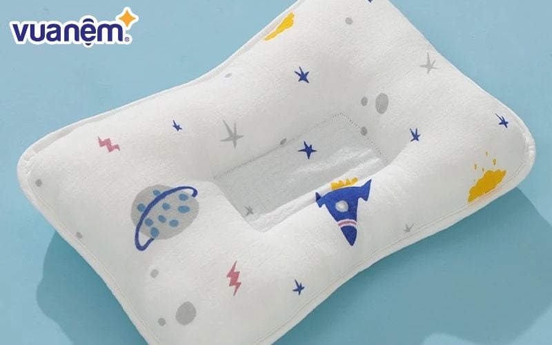 Mẫu gối chống méo đầu em bé Uni Baby