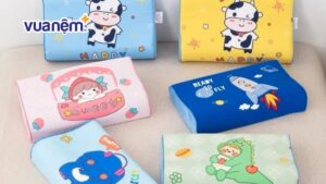 Top 10 mẫu gối cho bé 5 tuổi giúp con ngủ ngon trọn đêm