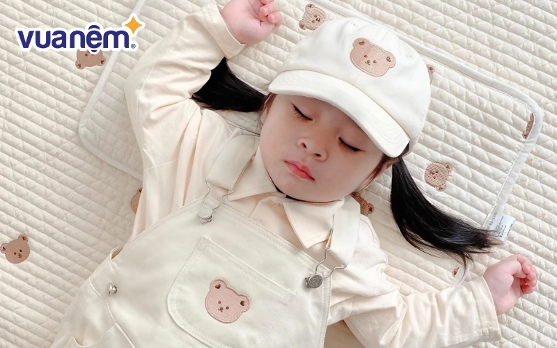 Gối điều hòa là một giải pháp hữu ích giúp cải thiện chất lượng giấc ngủ của trẻ