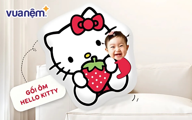 Là một nhân vật nổi tiếng, Hello Kitty luôn được các bé yêu thích