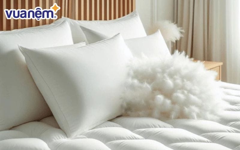 Mẫu gối trong khách sạn 5 sao Sagatex