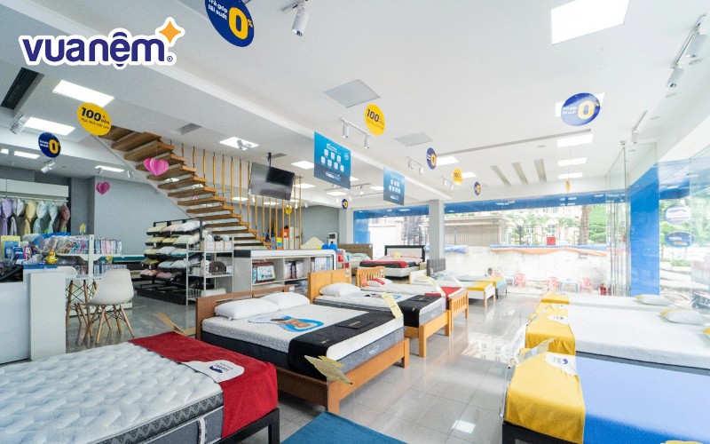 Vua Nệm là hệ thống phân phối chăn ga gối nệm uy tín hàng đầu Việt Nam