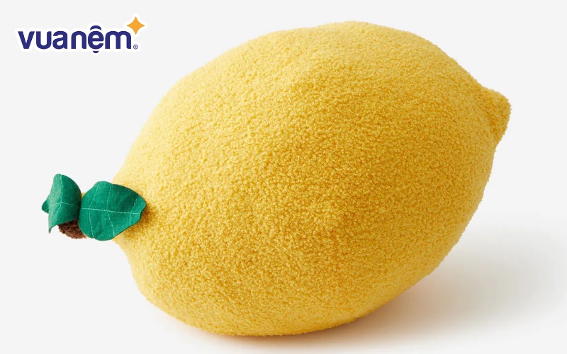 Gối decor sofa hình quả chanh ngộ nghĩnh, dễ thương