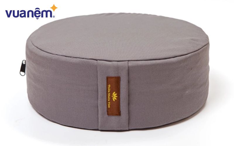 Mẫu gối hình tròn ngồi thiền Thiên Nhiên Tâm