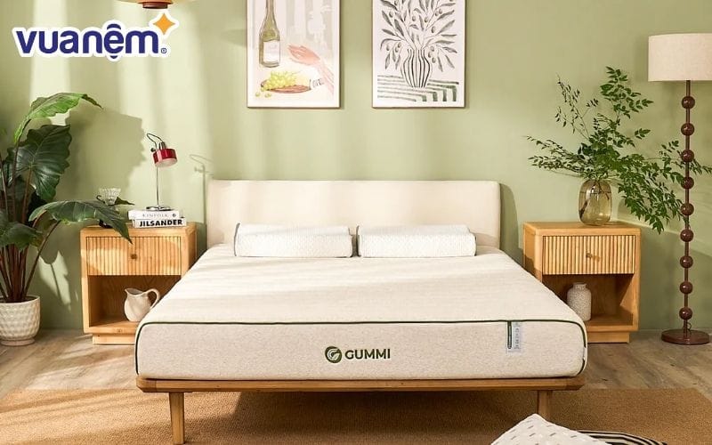 Nệm cao su cân bằng nhiệt 3in1 Gummi Hybrid Plus