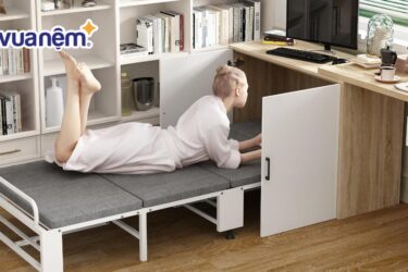 mẫu giường gấp văn phòng