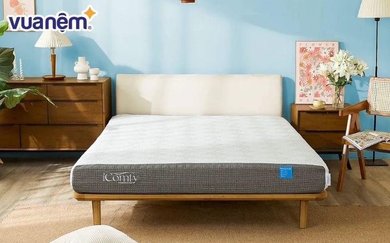 Nệm foam iComfy Coolax Plus Băng Lạnh Đa Tầng