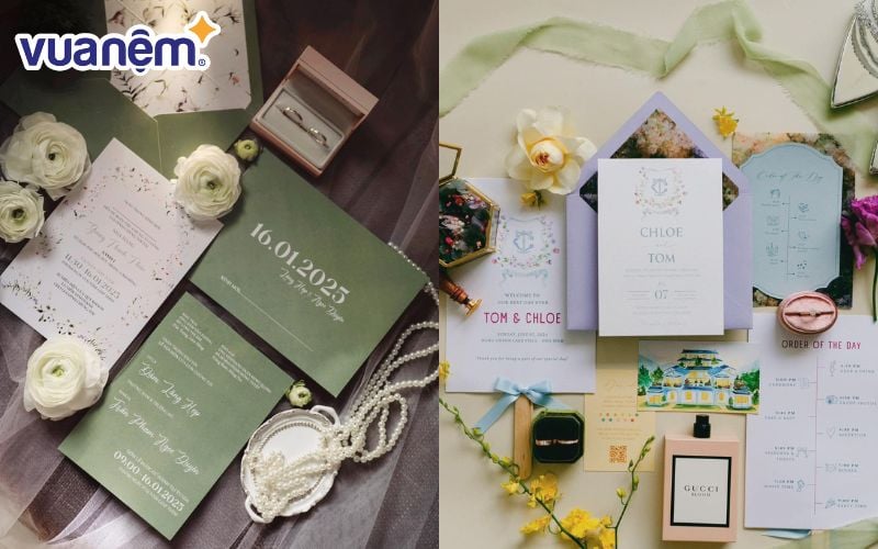 Dreamy Wedding Paper cũng là một địa chỉ đặt làm thiệp cưới uy tín tại TP.HCM