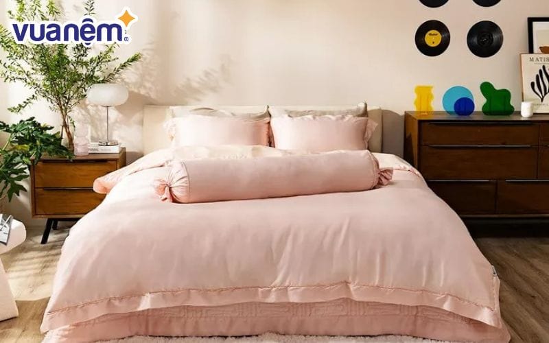 Bộ chăn ga Amando Élan lụa tencel