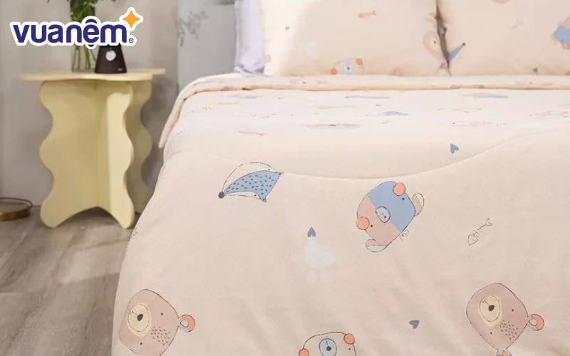 Mệnh Thổ chọn chăn ga gối màu gì - Chăn tencel Amando Celia