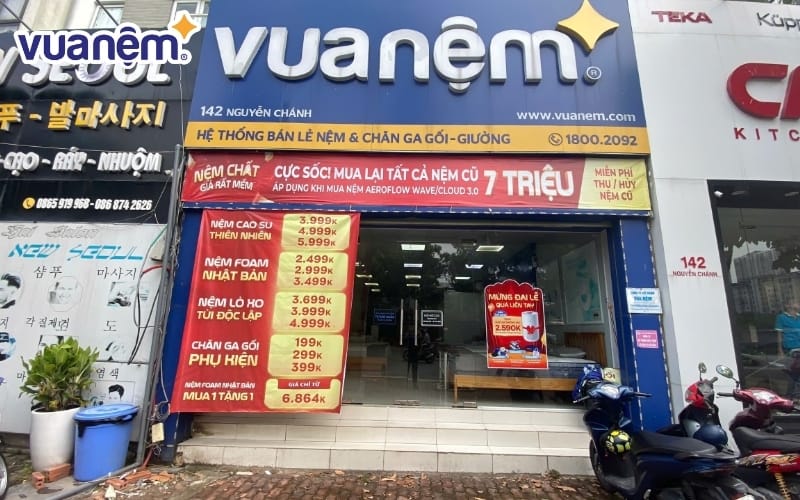 Vua Nệm - Hệ thống bán lẻ cung cấp đệm bông ép chính hãng, giá tốt