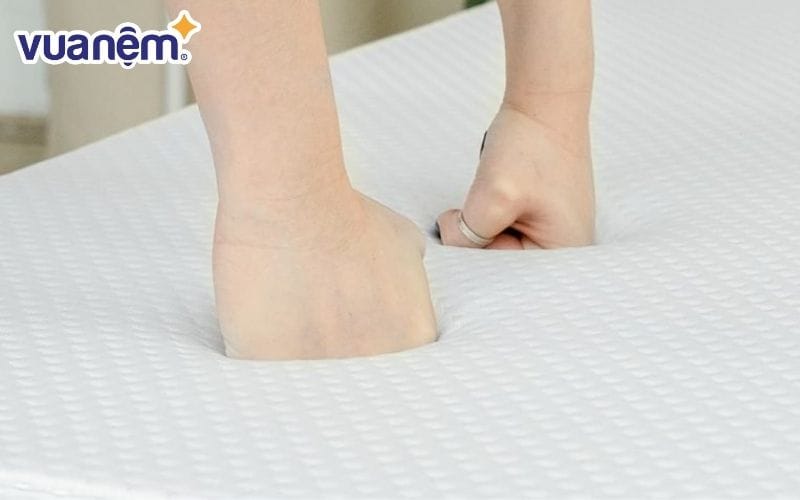Nệm cao su Hàn Quốc có độ đàn hồi tốt