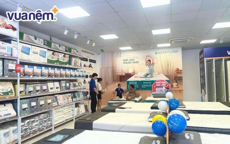 Lựa chọn đa dạng các mẫu topper chất lượng tại cửa hàng Vua Nệm