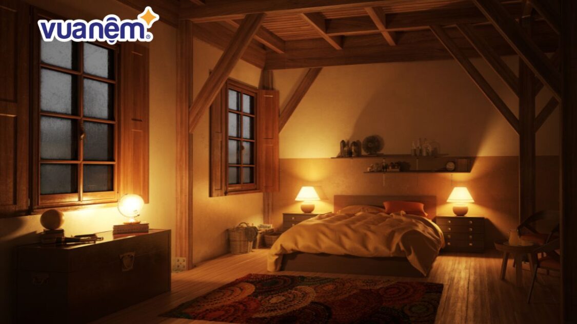 phòng ngủ bị hầm nóng