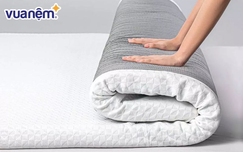 Topper 1m2x2m là sản phẩm lý tưởng cho giường đơn