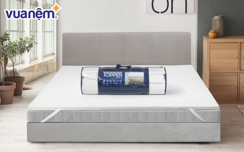 Topper được thiết kế để mang lại sự êm ái cho người nằm