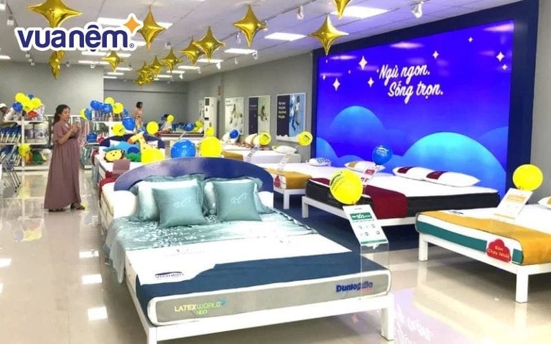 Mua topper nệm chất lượng với giá tốt tại Vua Nệm
