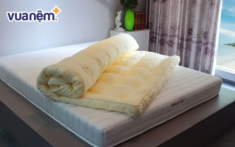 Topper nệm 10cm Edena Hoàng Gia