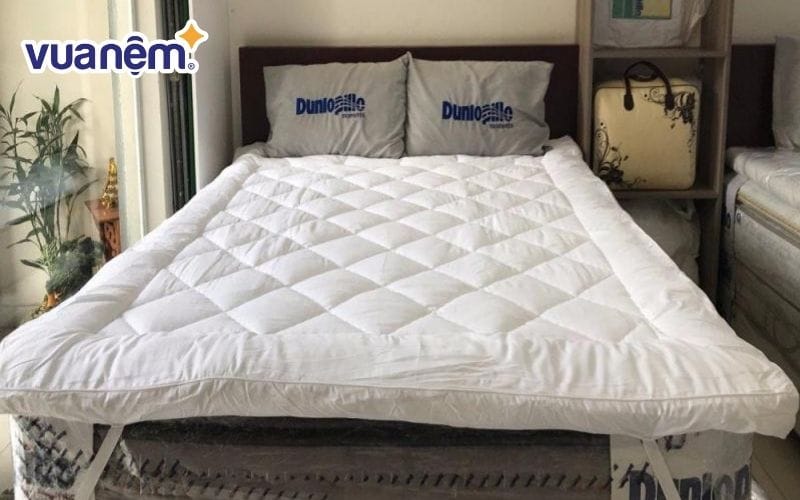 Topper bông nệm 10cm Dunlopillo