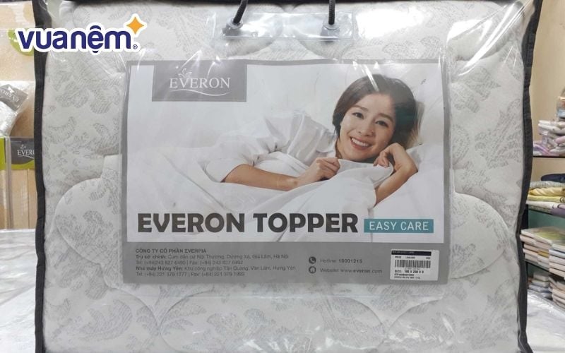 Topper Everon Easycare nệm 1m8