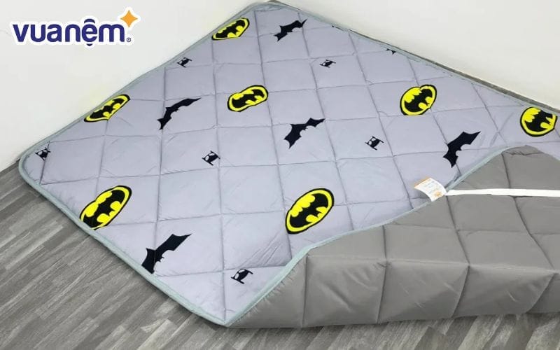 Đệm rộng 80cm dạng topper ngủ văn phòng