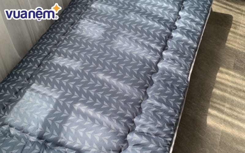 Không chỉ mang lại sự êm ái, topper còn được thiết kế để nâng đỡ cột sống, hạn chế tình trạng đau lưng, mỏi vai gáy.