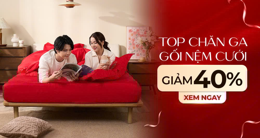 Chăn ga gối nệm cưới