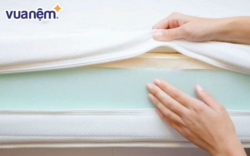 Chất liệu là yếu tố đầu tiên ảnh hưởng tới nệm tuổi thọ cao hay thấp
