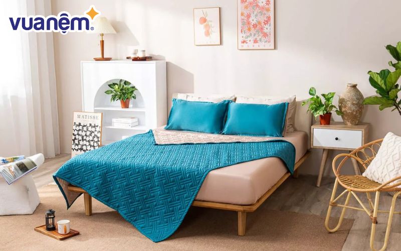 Chất liệu chăn ga gối đệm đóng vai trò quan trọng trong việc đảm bảo giấc ngủ ngon