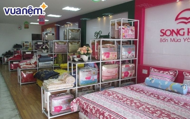 Showrom chăn ga gối đệm Hạ Long - Sông Hồng