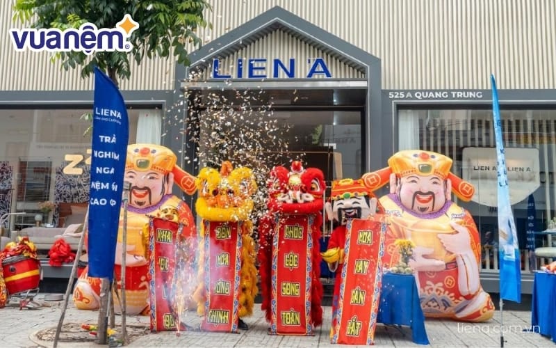 Liên Á là thương hiệu nổi tiếng tại Việt Nam