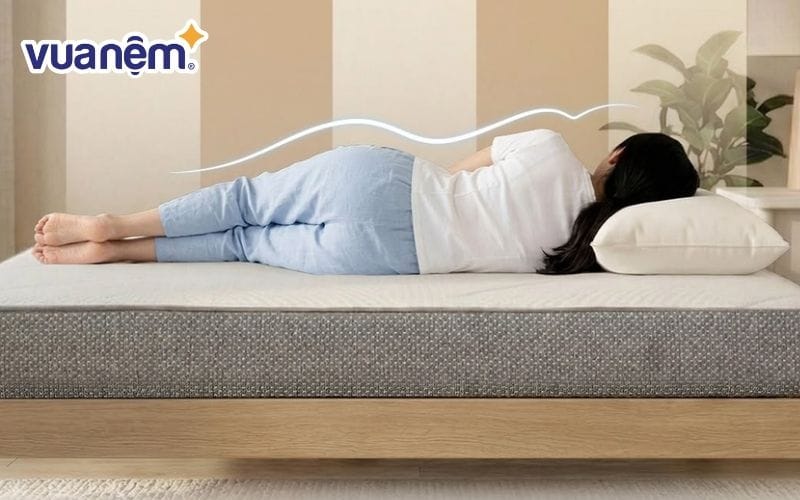 Độ cứng nệm ảnh hưởng tới cột sống