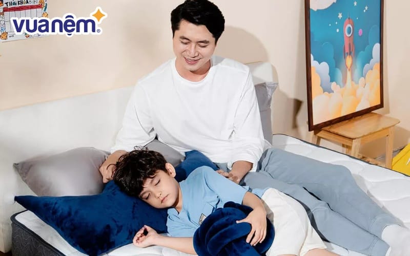 Độ đàn hồi đóng vai trò cách ly âm thanh khi người nằm thay đổi tư thế