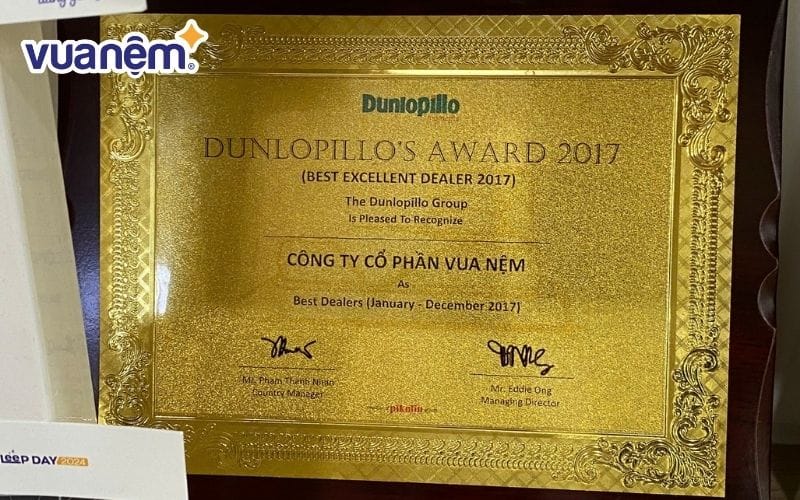 Vua Nệm là đại lý phân phối các sản phẩm nệm của Dunlopillo