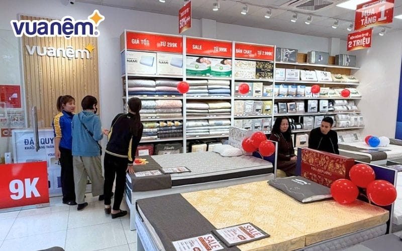 Vua Nệm thường xuyên có các chương trình ưu đãi hấp dẫn vào dịp lễ lớn