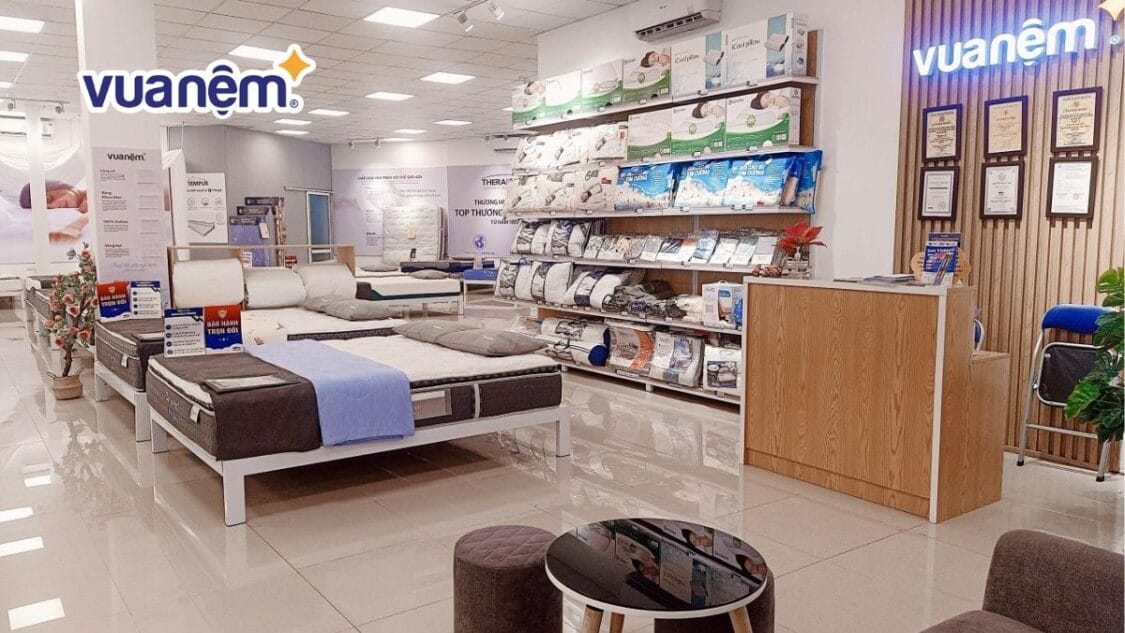 hệ thống bán lẻ nệm