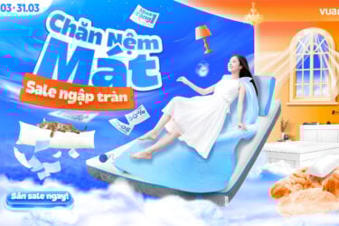 Khuyến mãi tháng 3/2025: Chăn nệm mát - Sale ngập tràn